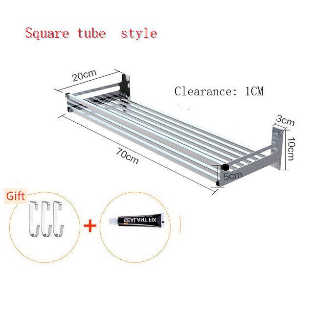 Square tube 20x70cm