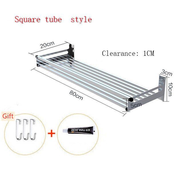 Square tube 20x80cm