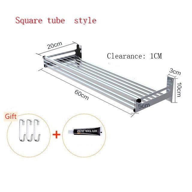 Square tube 20x60cm