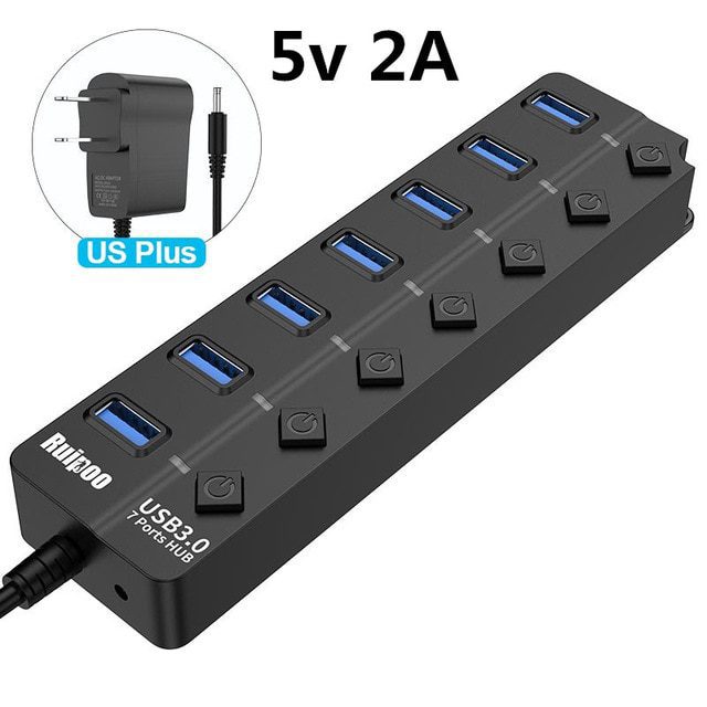 2A us 7 port