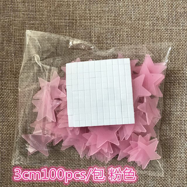 3cm pink 100pcs