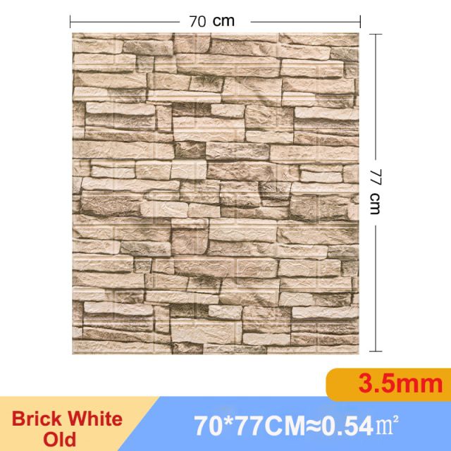 Brick White Old