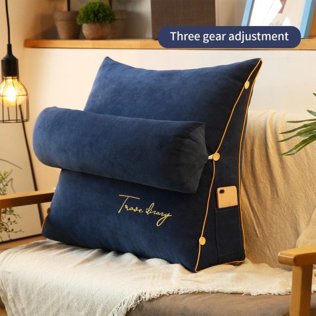 Dark blue cushion