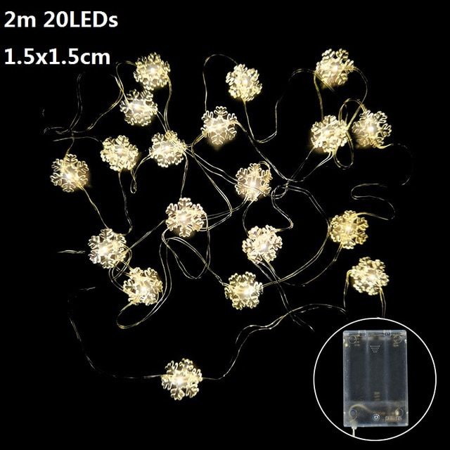 2m Snowflake Light