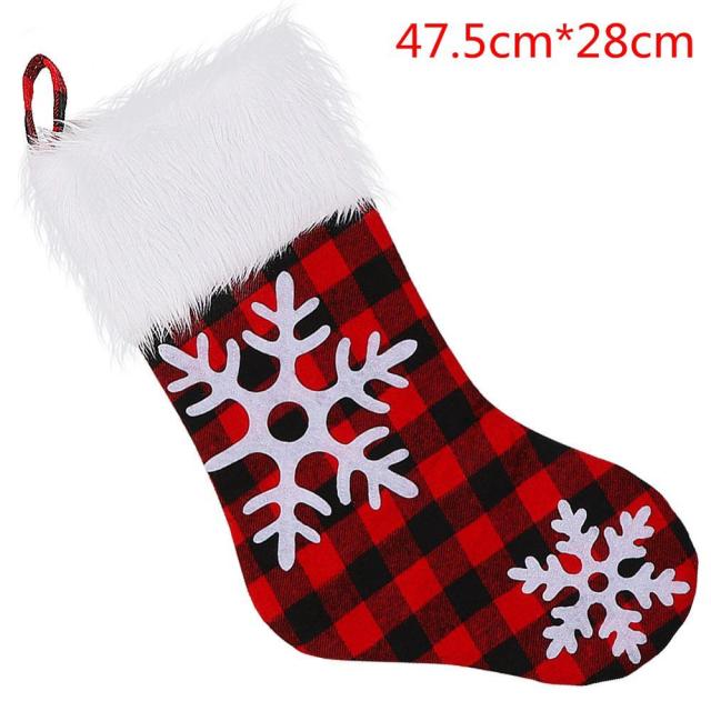 Snowflake sock