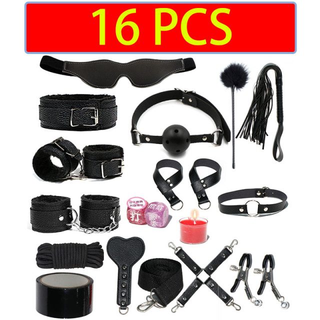 16 PCS Black