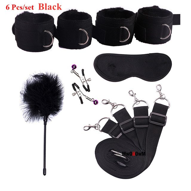 6 Pcs-set Black