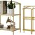 Gold Frame & Transparent Shelf