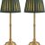 Bronze + Green Lampshde (2 Pack)